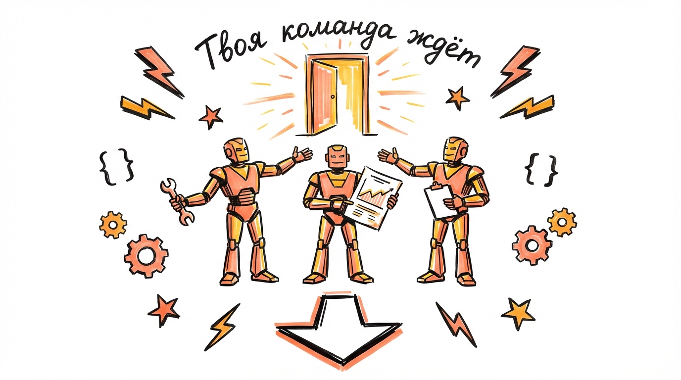 Твоя команда ждёт